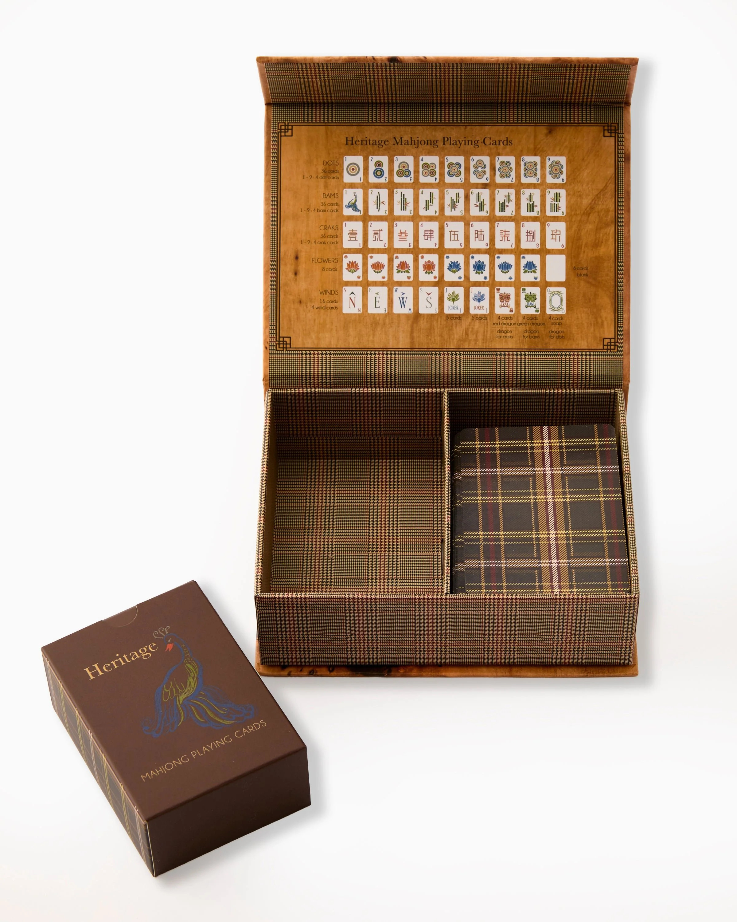 Heritage Mahjong Playing Cards | Oh My Mahjong