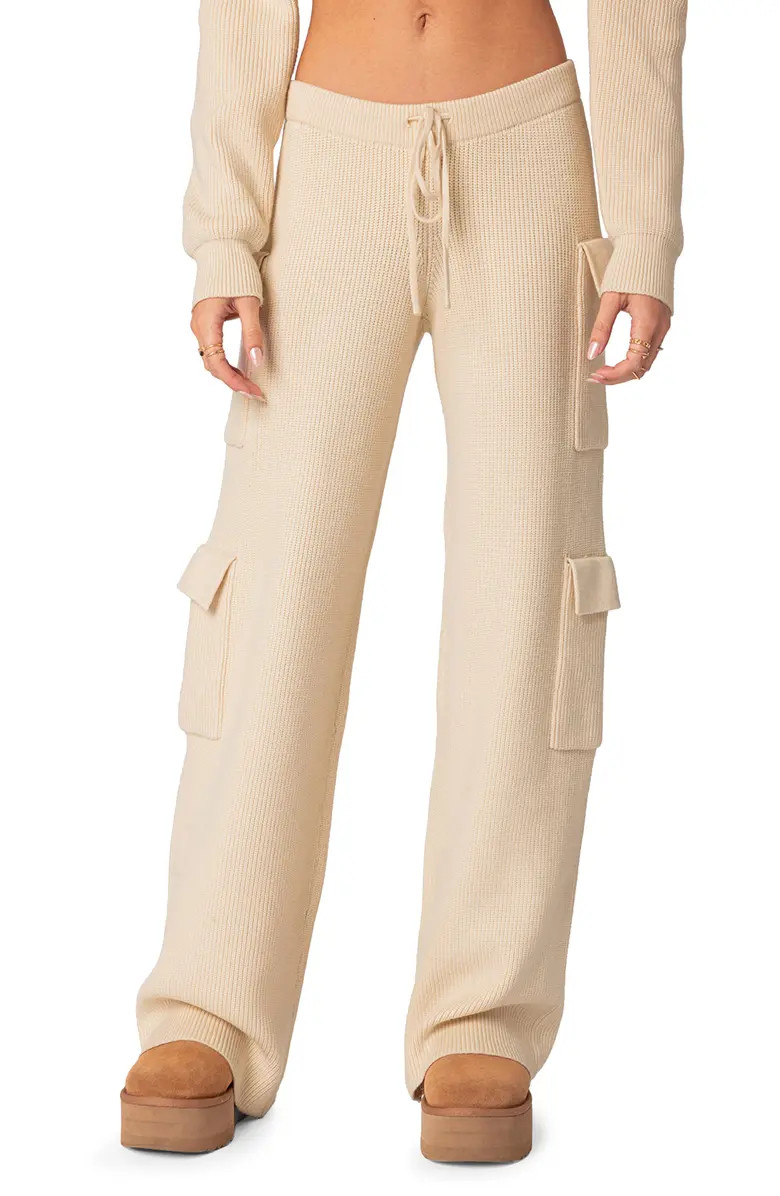 EDIKTED Wynter Cargo Sweater Pants | Nordstrom | Nordstrom