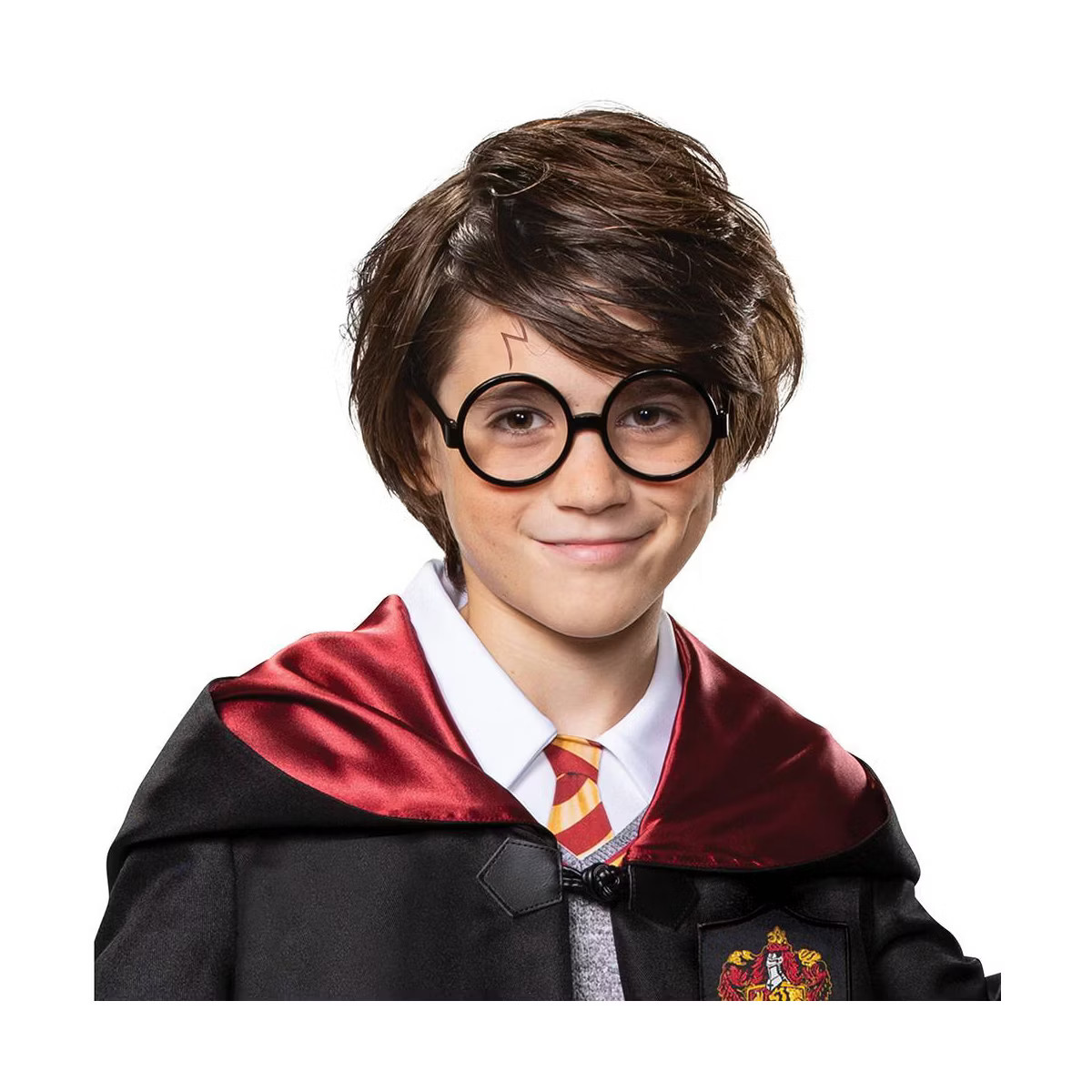 Kids' Harry Potter 2pc Scar Tattoo and Glasses Halloween Costume Accessory Set | Target
