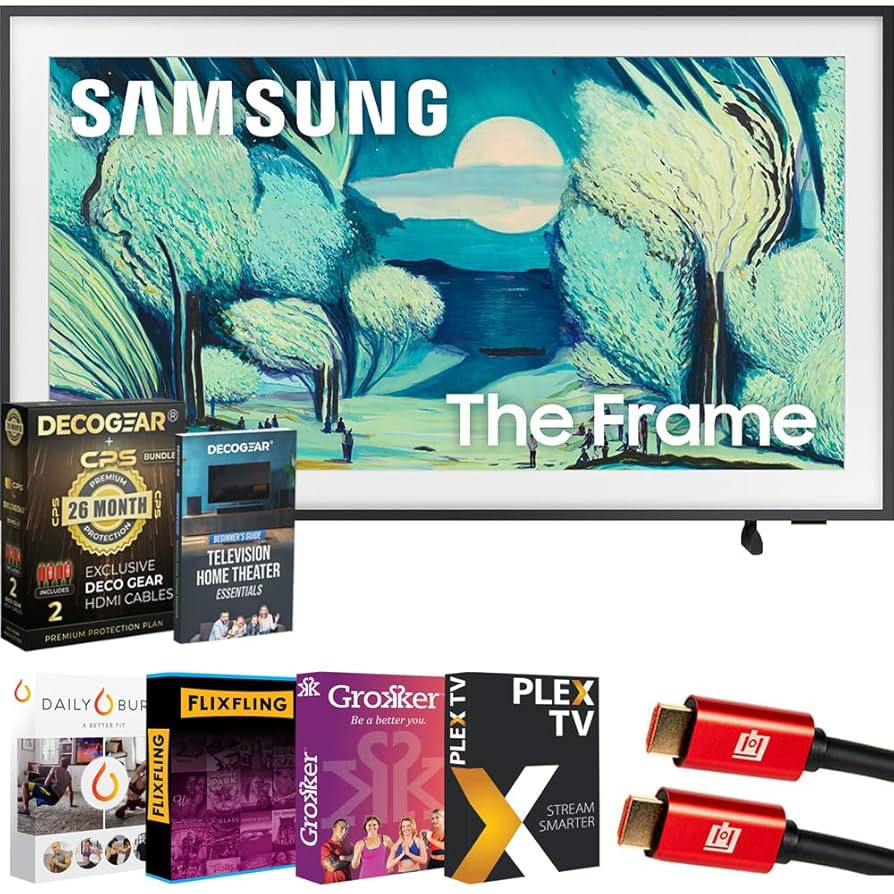 Samsung 50" The Frame LS03FA QLED 4K TV 2025 Art Mode, Vision AI | CPS Exclusive 26 Month Protect... | Amazon (US)