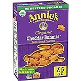 Annie's Cheddar Bunnies Baked Snack Crackers 7.5 Oz. Box | Amazon (US)