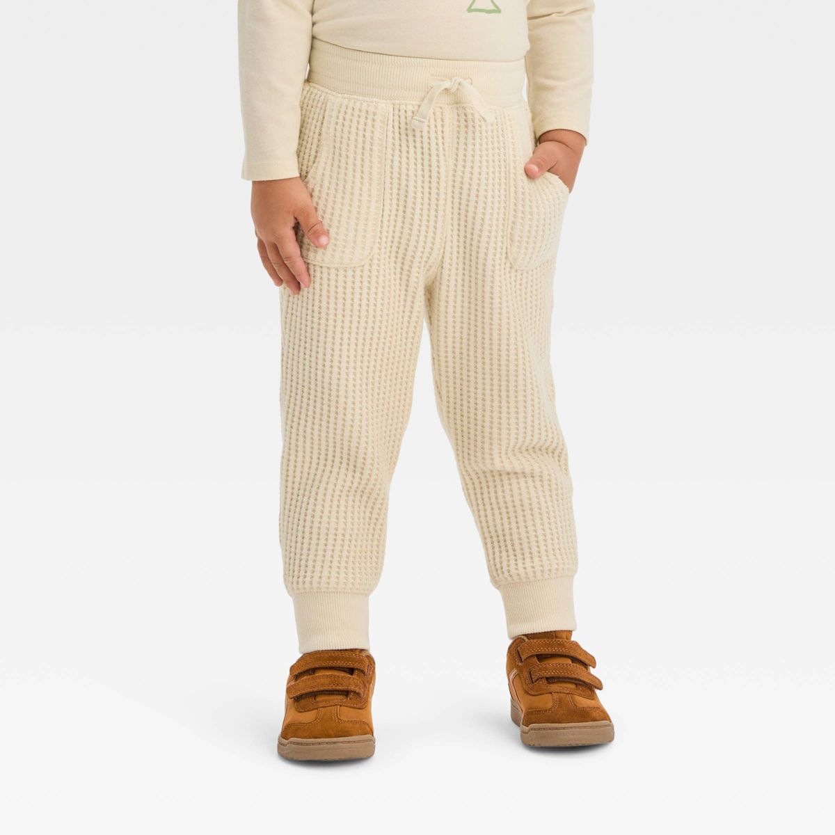 Toddler Boys' Chunky Thermal Pull-On Jogger Pants - Cat & Jack™ | Target