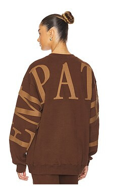 The Mayfair Group Empathy Always Sweatshirt in Brown from Revolve.com | Revolve Clothing (Global)