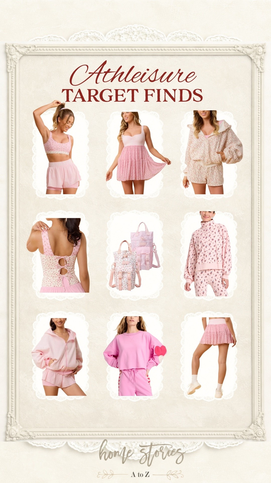 Super cute athleisure wear at Target! Love the sports bras and pickleball dresses. The floral hoodie is super soft and lightweight. #yoga #workoutclothes #blogilates

#LTKActive