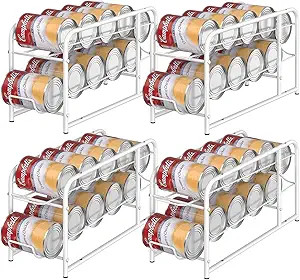 Amazon.com: 4 Pack - MOOACE Can Dispenser Rack, Stackable Can Storage Organizer Holder for Canned... | Amazon (US)