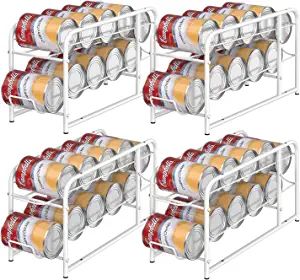 Amazon.com: 4 Pack - MOOACE Can Dispenser Rack, Stackable Can Storage Organizer Holder for Canned... | Amazon (US)