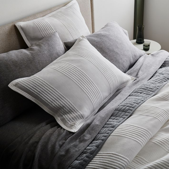 Cotton Cloud Jersey Duvet Cover & Shams | West Elm (US)