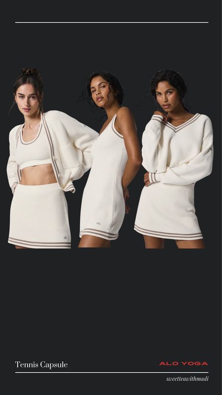 Alo Yoga just dropped their tennis capsule and it’s soooo good

Alo yoga, fitness, new arrivals, tennis outfit, what to wear to play tennis, knitwear, spring trends 

#LTKSeasonal #LTKstyletip #LTKfitness