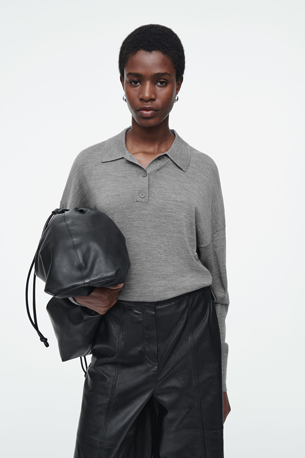 MERINO WOOL POLO SHIRT | COS UK