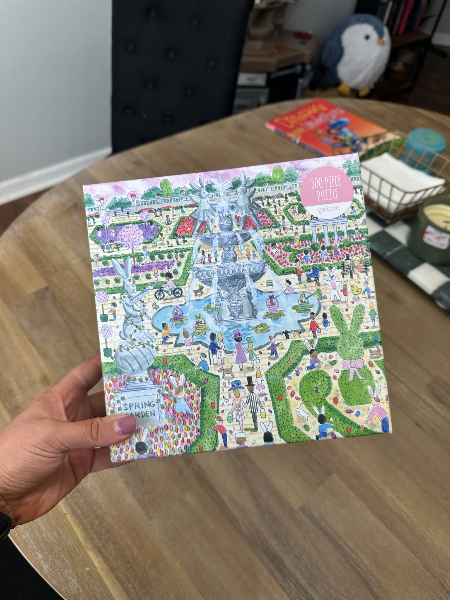 Easter themed puzzle for this week! I love doing themed puzzles like this & this brand is my favorite! 
