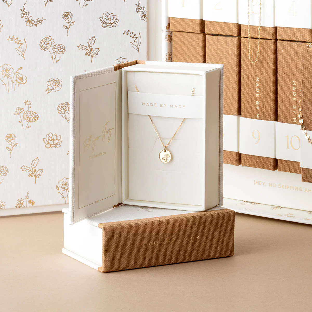 Founders Favorites Jewelry Advent Calendar - Gold | Made By Mary | Made By Mary | Made By Mary