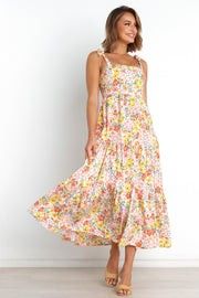 Rosalee Dress - Yellow Dress- Bump Friendly Dress- Spring Maternity  | Petal & Pup (US)