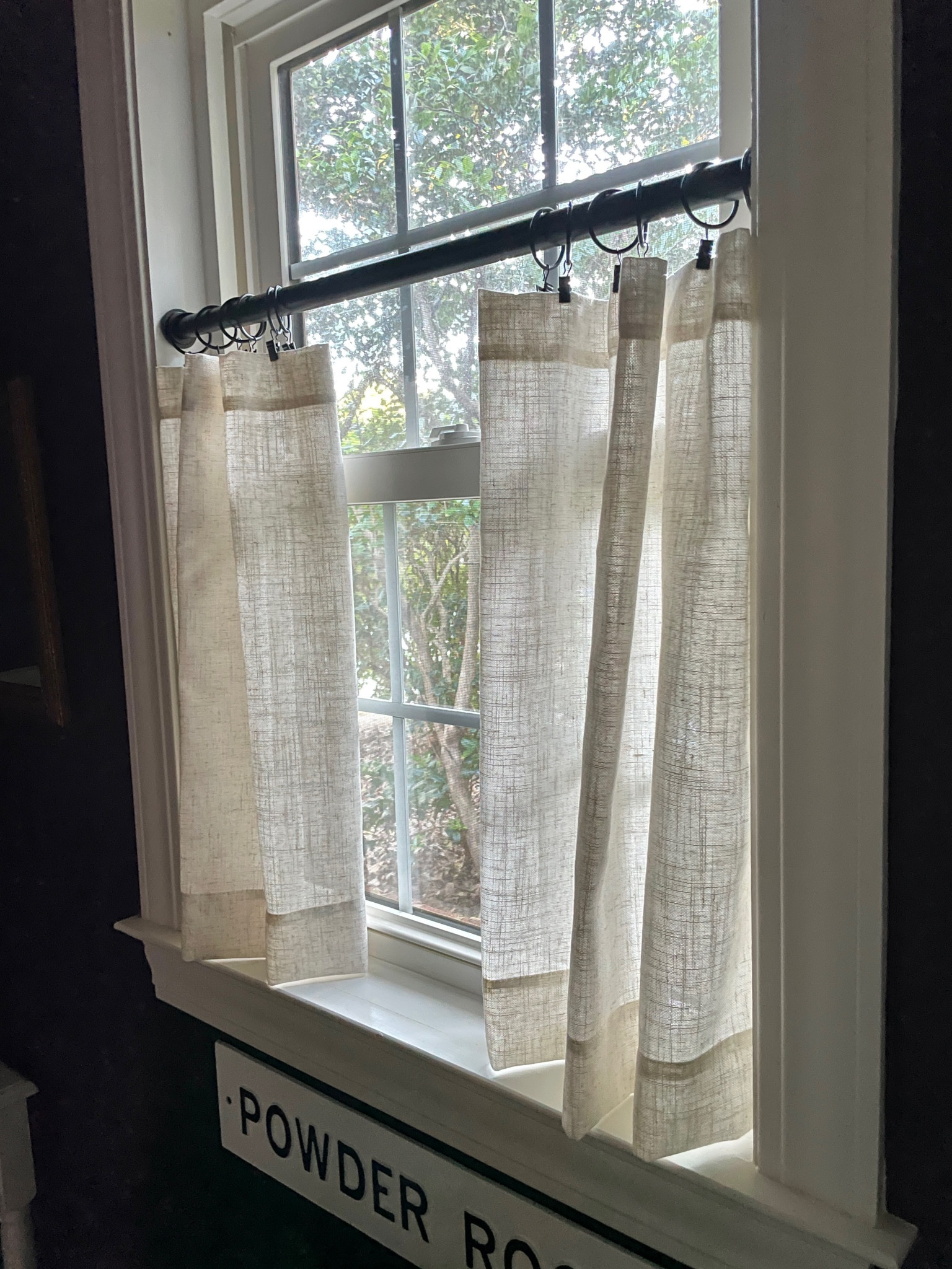 Cafe curtains, bathroom decor 

#LTKhome #LTKFind #LTKunder50