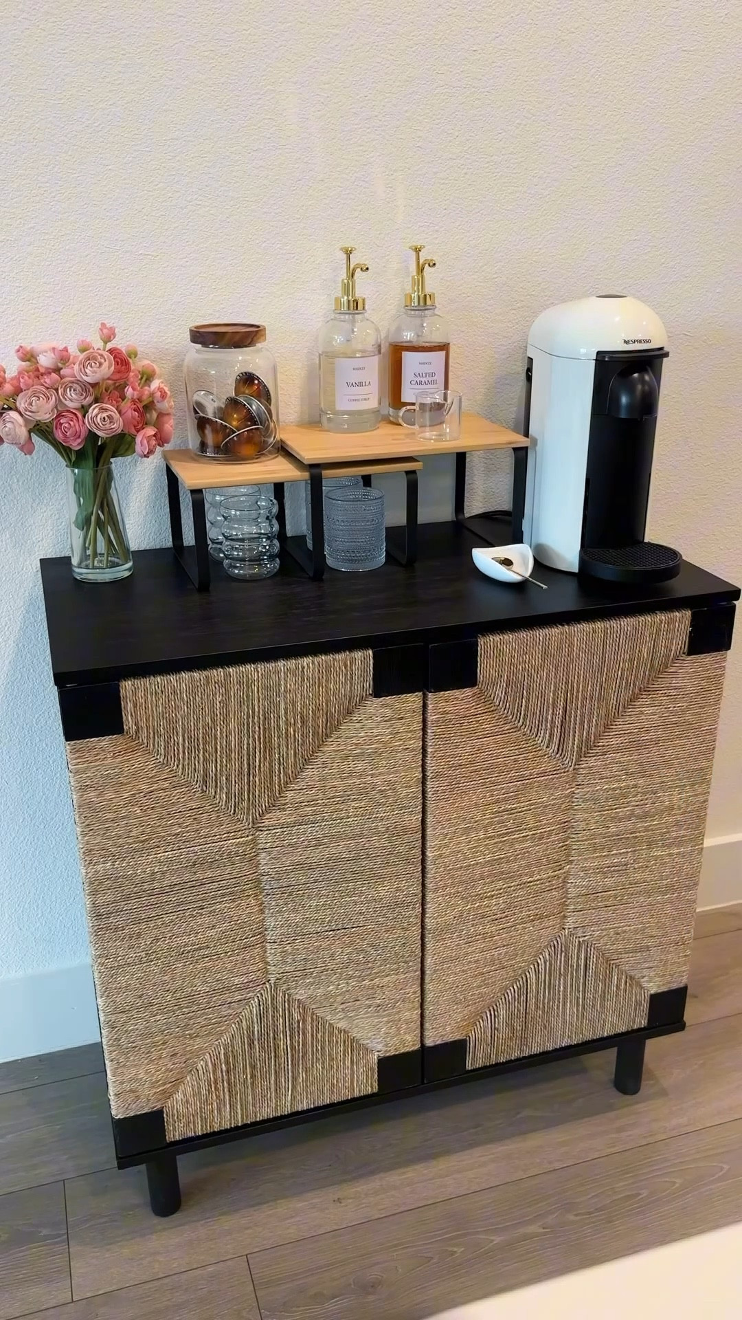 coffee bar setup!!🤌🏼☕️