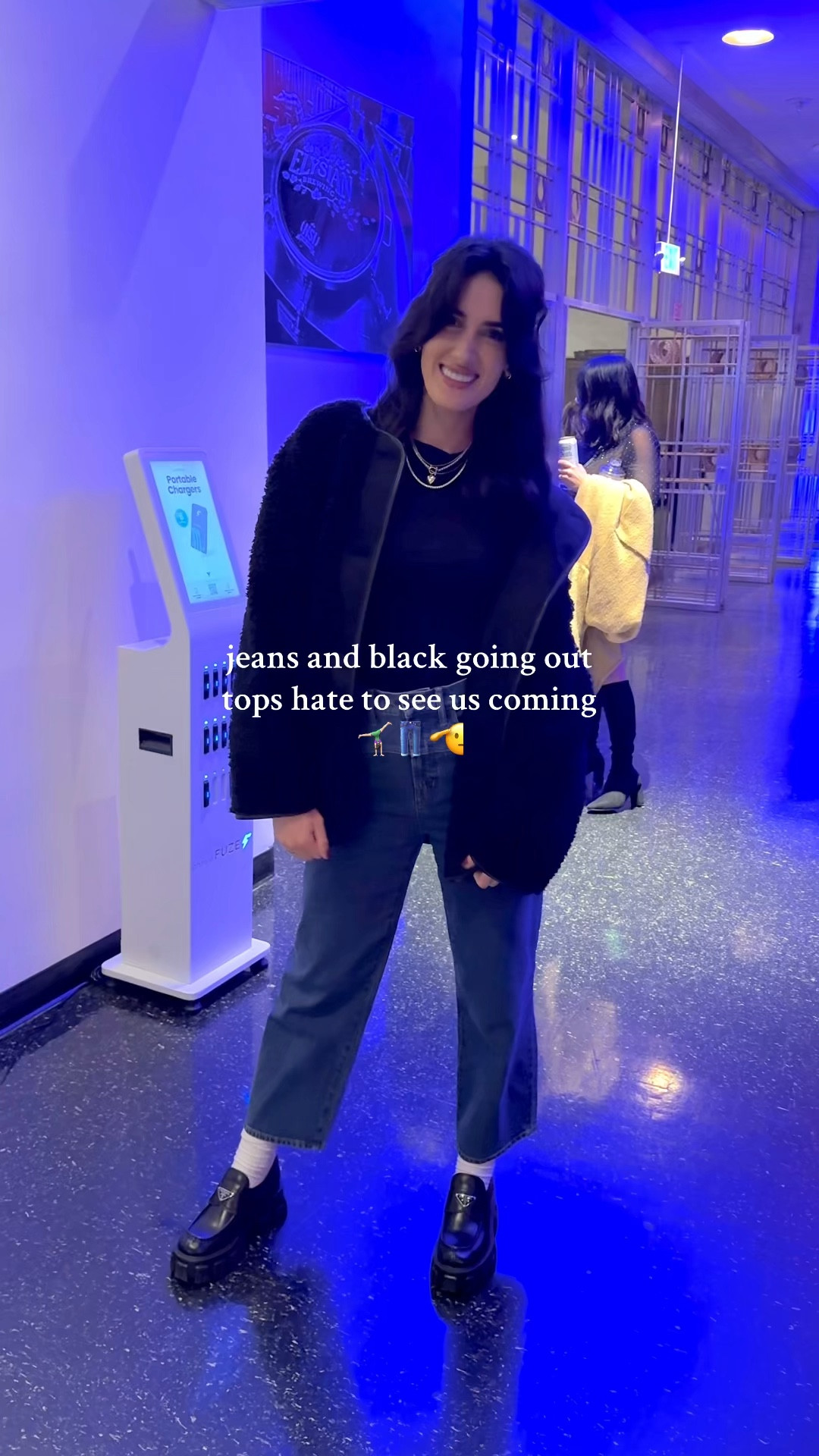 Did we all just wear the same thing in different fonts?🙂‍↕️ #sanfrancisco #goingouttops 

#LTKStyleTip #LTKParties #LTKHoliday