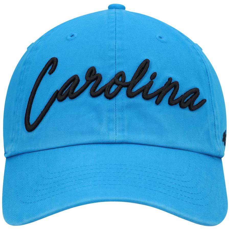 Women's Carolina Panthers '47 Blue Vocal Clean Up Adjustable Hat | NFL Shop