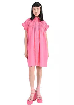 Lili Sidonio Women's Gather Yoke Short Dress | Belk