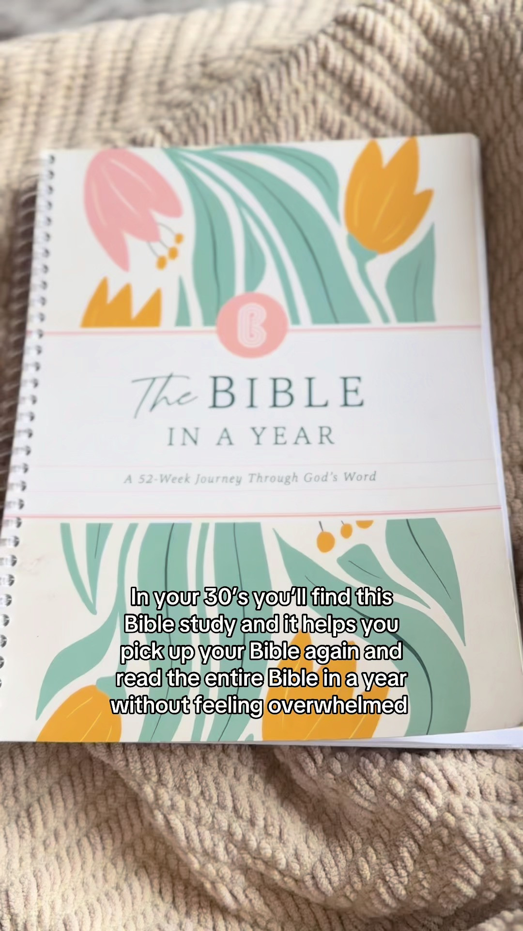 This Spiral Bible in a Year study breaks Scripture into simple, daily readings that make staying consistent feel doable and life-giving. When you commit to God’s Word daily, the way you live quietly points others back to Him. 

 #LTKGiftGuide #LTKHoliday #LTKdayinmylife