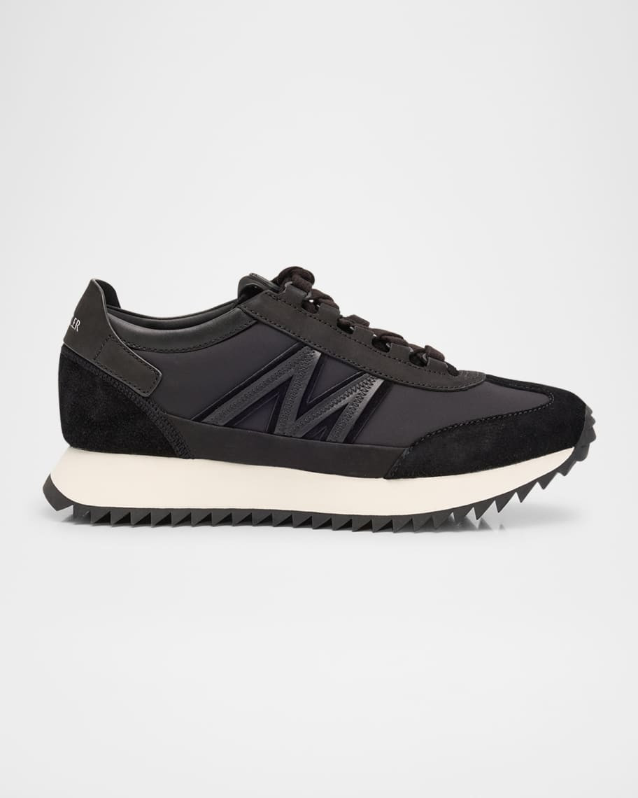 Pacey2 Suede and Nubuck Low-Top Sneakers | Neiman Marcus