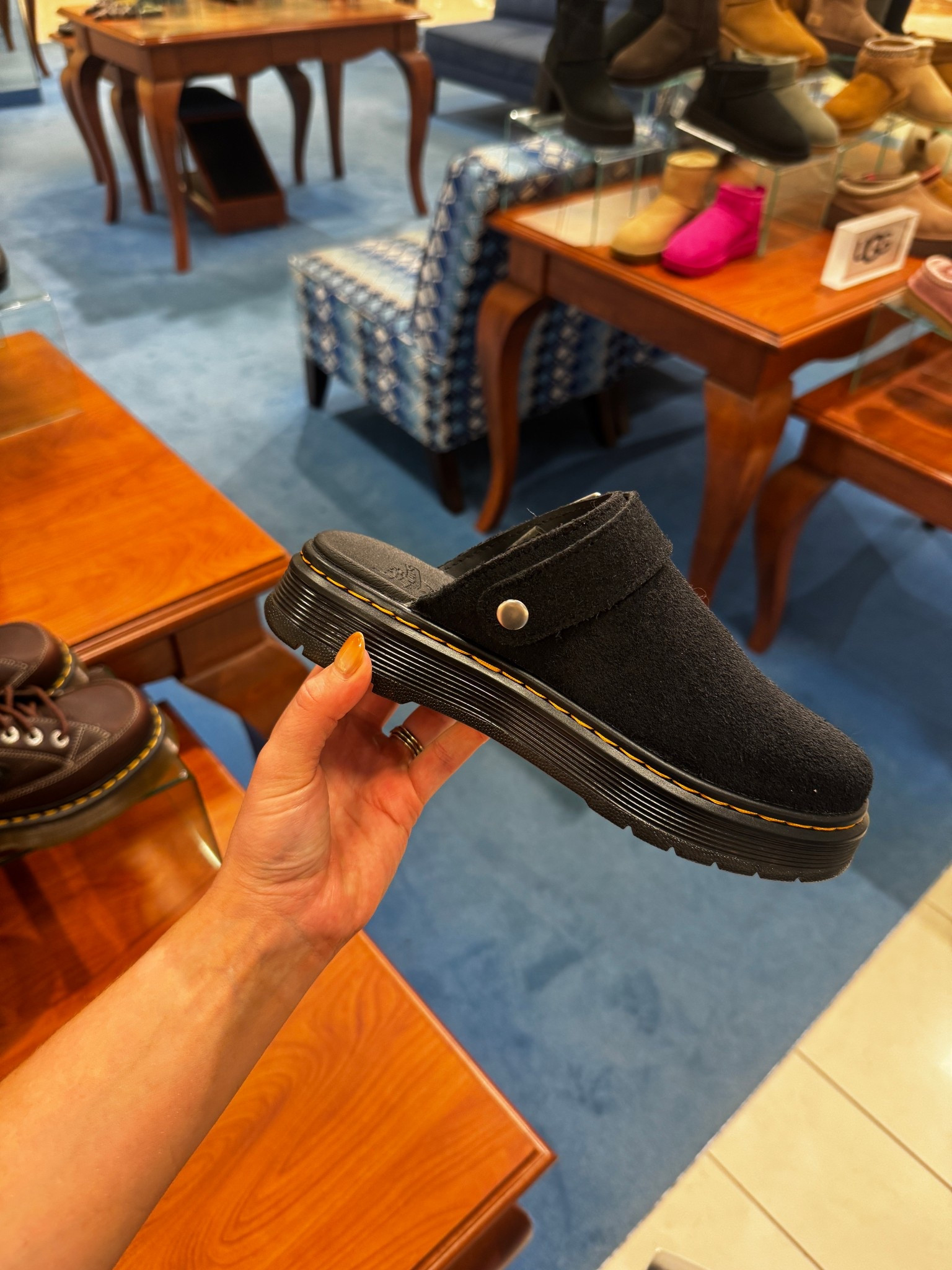 Bought these instead. Cutie doc clogs in black 

#docmartens #dcmartens #blackclogs #clogshoes #fallclogs #platformclogs 

#LTKShoeCrush #LTKTravel #LTKWorkwear