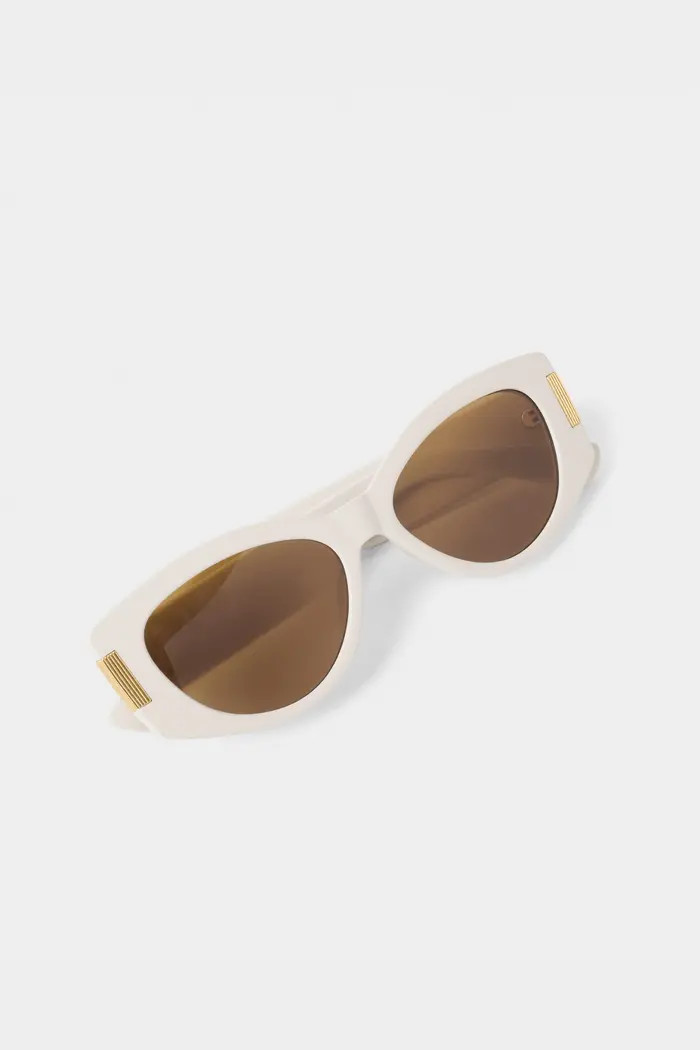 Rimini Sunglasses in Off White | Nordstrom
