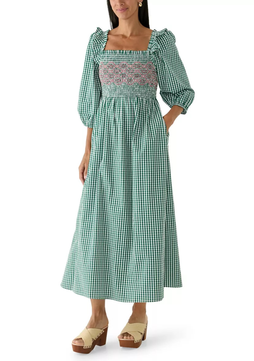 Women's 3/4 Sleeve Midi Dress | Belk