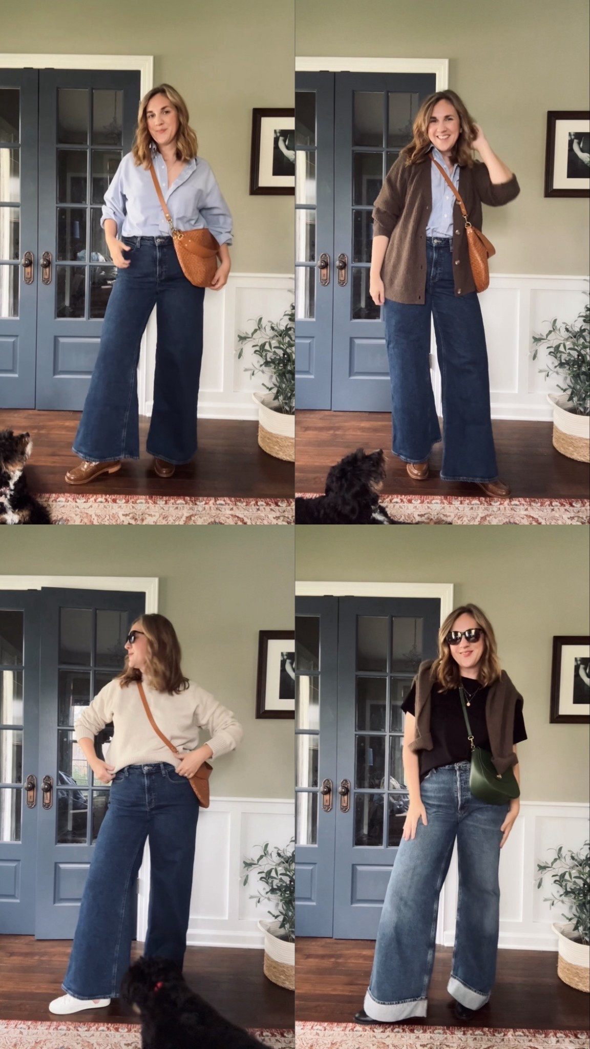Wide Leg Jeans Styled 3 Ways - which is your favorite?! 

My jeans are 50% off through today!

#LTKSaleAlert #LTKStyleTip #LTKSeasonal