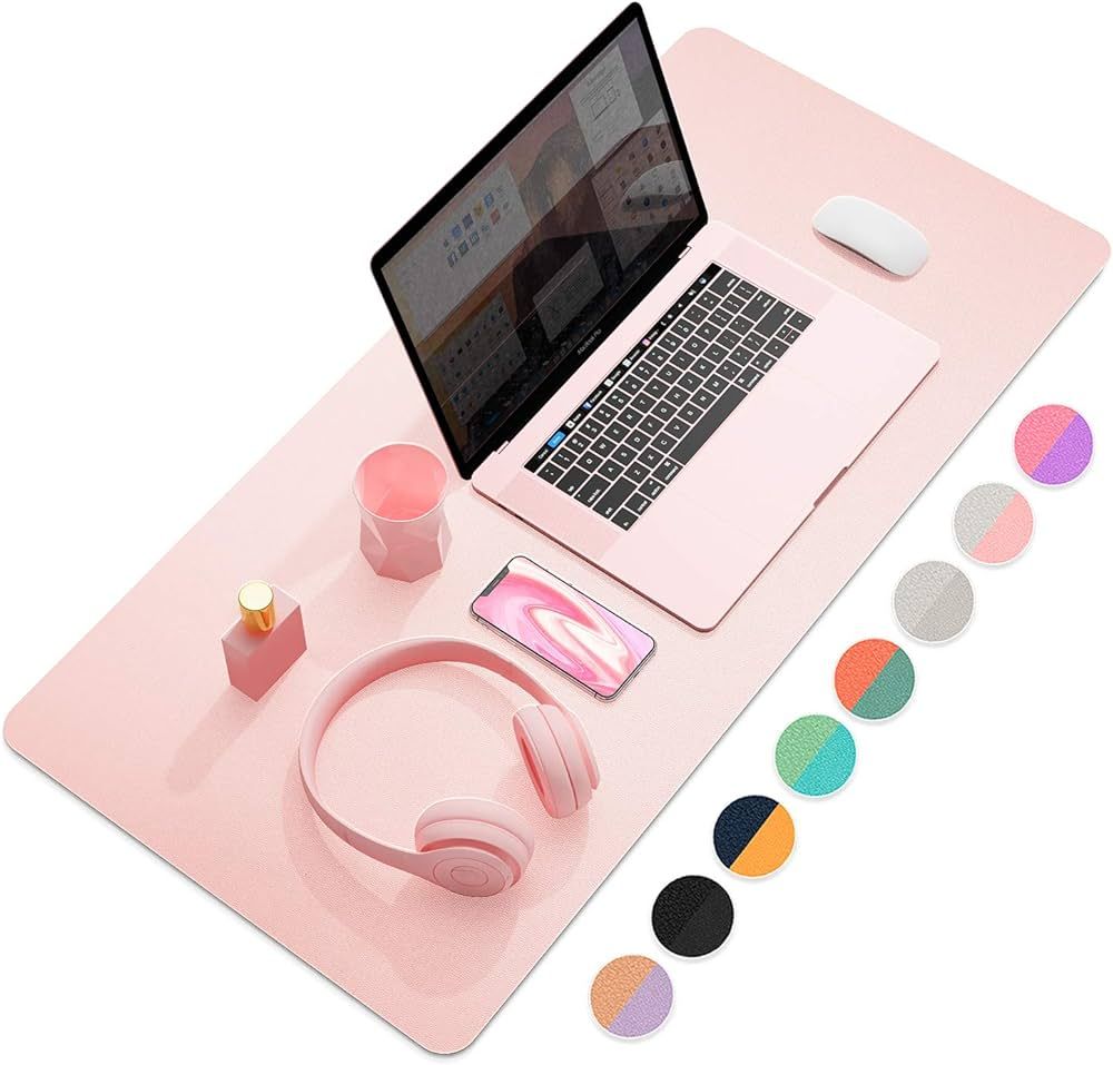 YSAGi Desk Mat, Mouse Pad,Waterproof Desk Pad,Large Mouse pad for Desk, Leather Desk Pad Large for K | Amazon (US)
