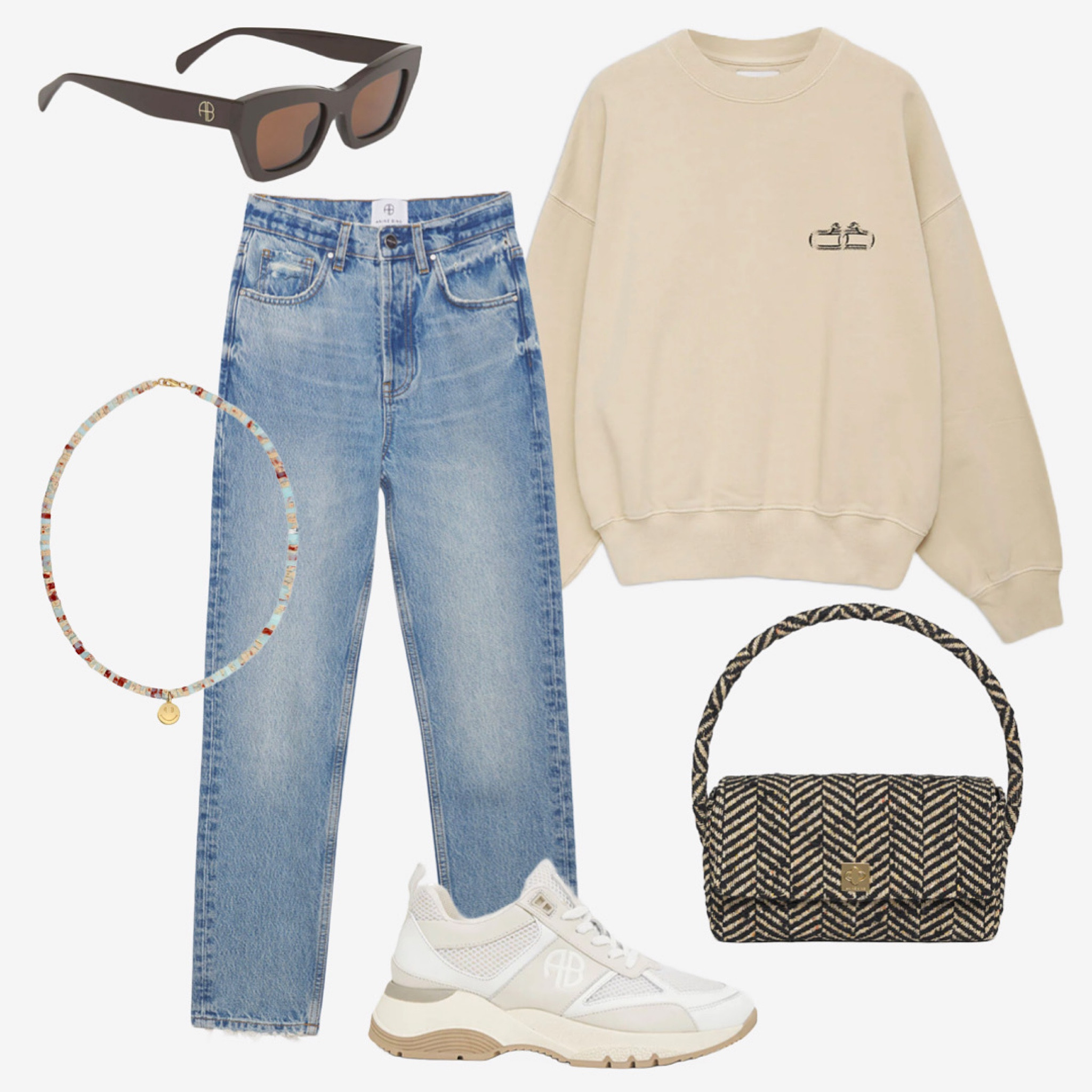 This whole outfit is from the Anine Bing sale. I have a feeling these pieces will sell out quickly! 

#LTKeurope #LTKSeasonal #LTKsalealert