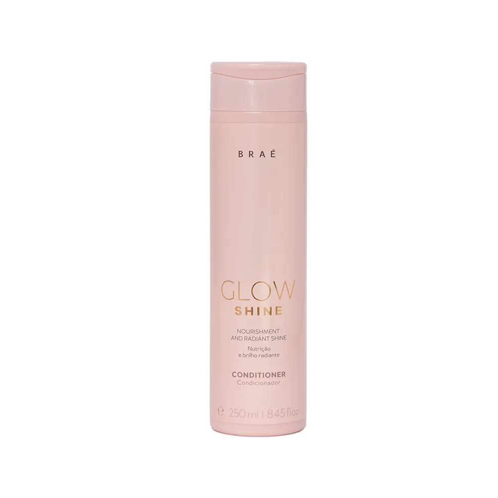 Kit Braé Glow Shine - Shampoo 250 ml + Condicionador 250 ml + Máscara 200 g | Amobeleza (BR)