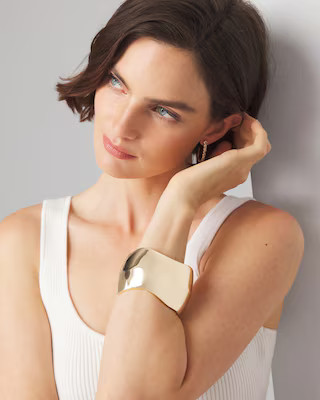 Sculptural Cuff Bracelet | White House Black Market