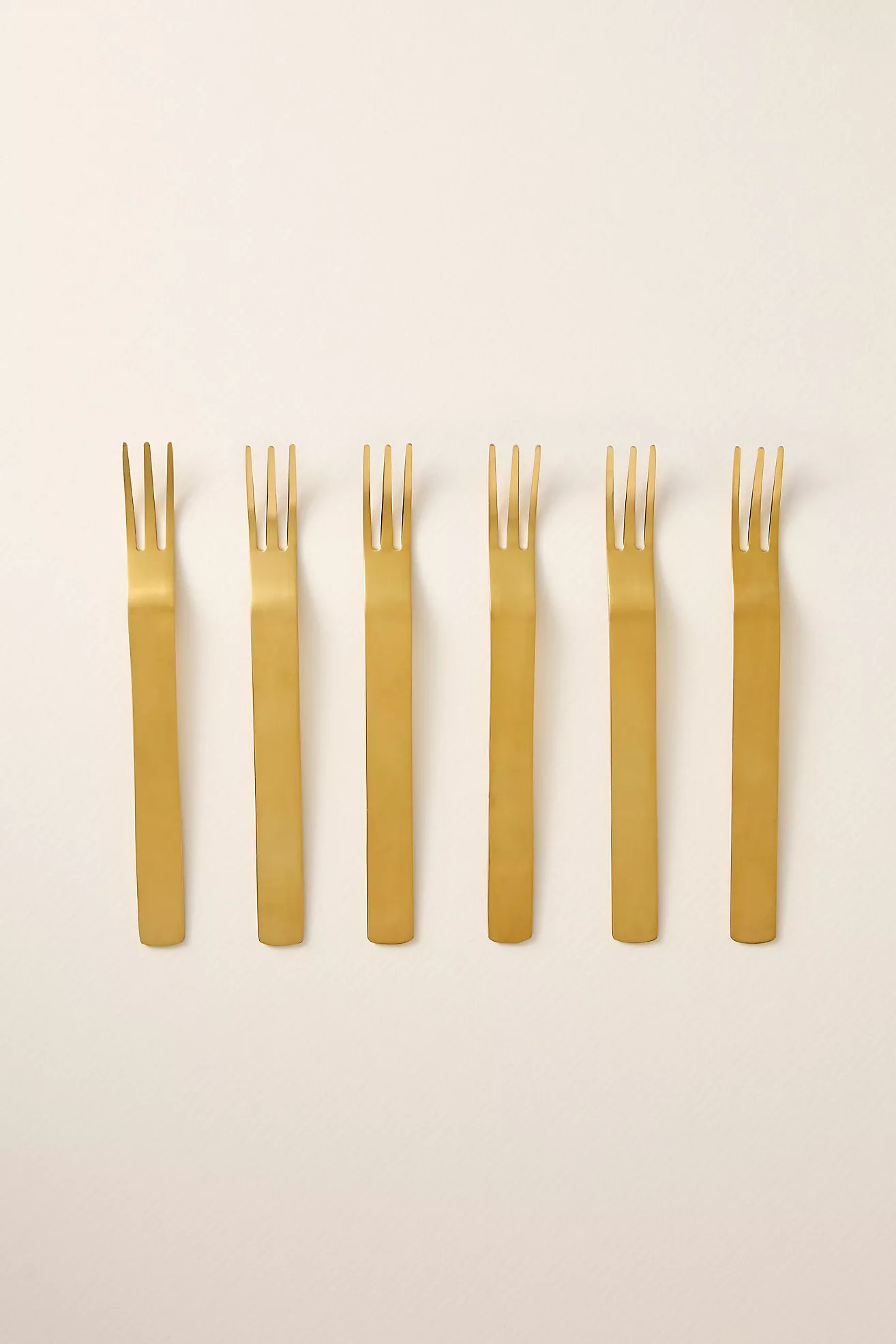 Here's How Wazzy Appetizer Forks, Set of 6 | Anthropologie (US)