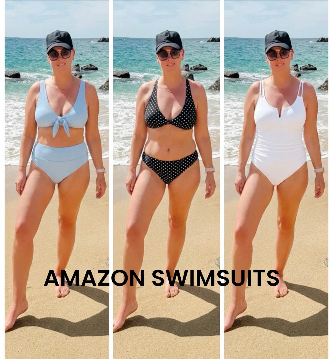 AMAZON SWIMWEAR 
Wearing a M in all styles, fit true to size 

Amazon fashion, summer fashion, trending , vacation looks, pool outfit

#LTKsummer #LTKtravel #LTKswimwear