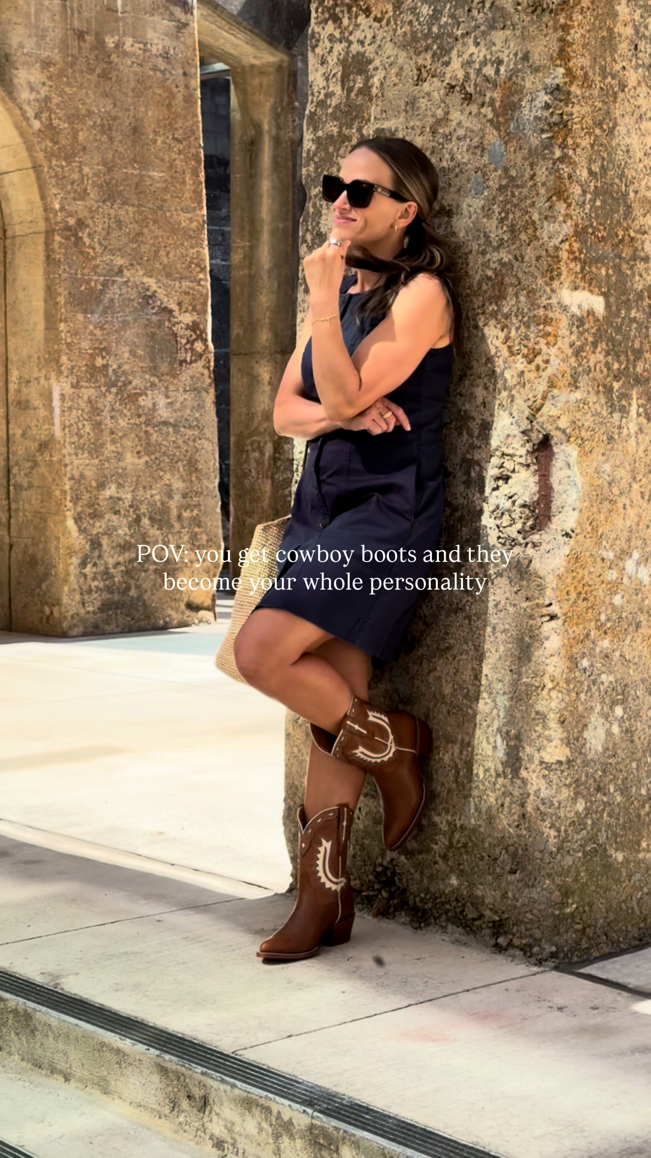 Prepping for false fall with a cowboy boot guide...without looking country. 

 #LTKgrwm #LTKootd #LTKSeasonal