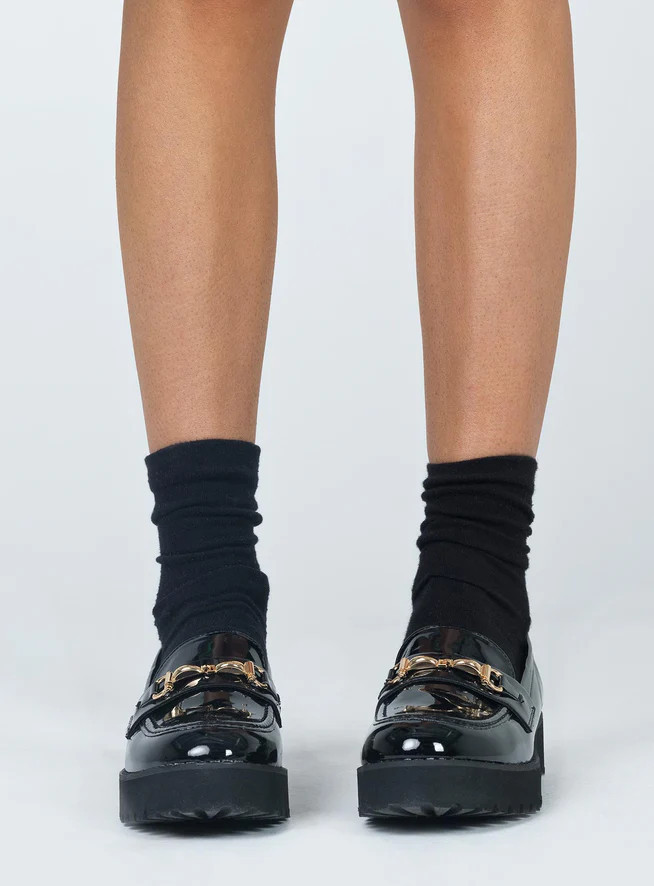 Capri Loafers Black | Princess Polly AU