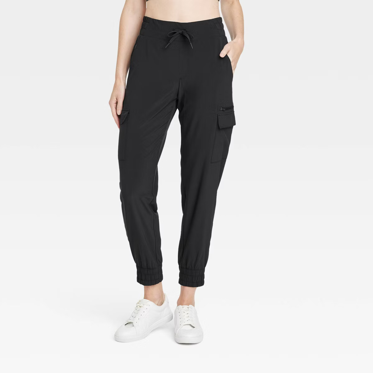 Women's Active Light Mid-Rise Cargo Jogger Pants - All In Motion™ | Target