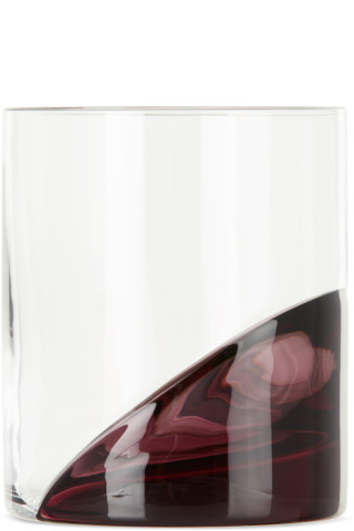Burgundy Nozomi Glass, 11.3 oz | SSENSE