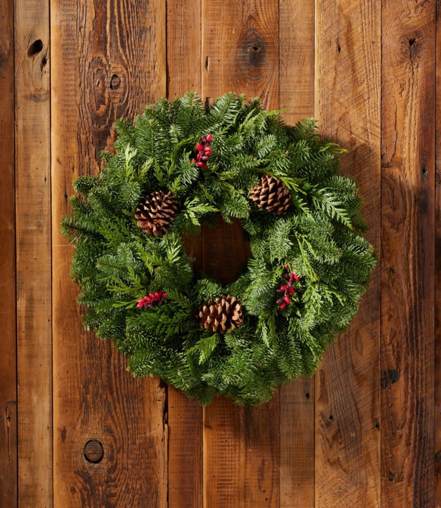 Woodland Berry Wreath, 20" | L.L. Bean