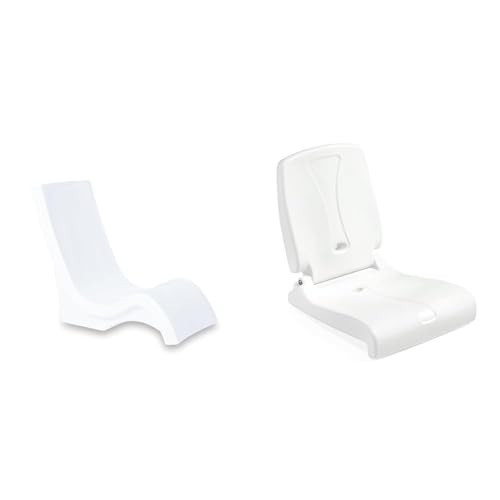 Step2 Vero Pool Chair for 9-Inch Ledge and Foldable Adult Flip Seat for Poolside, Tailgating, Camping, 250 lbs Capacity | Amazon (US)