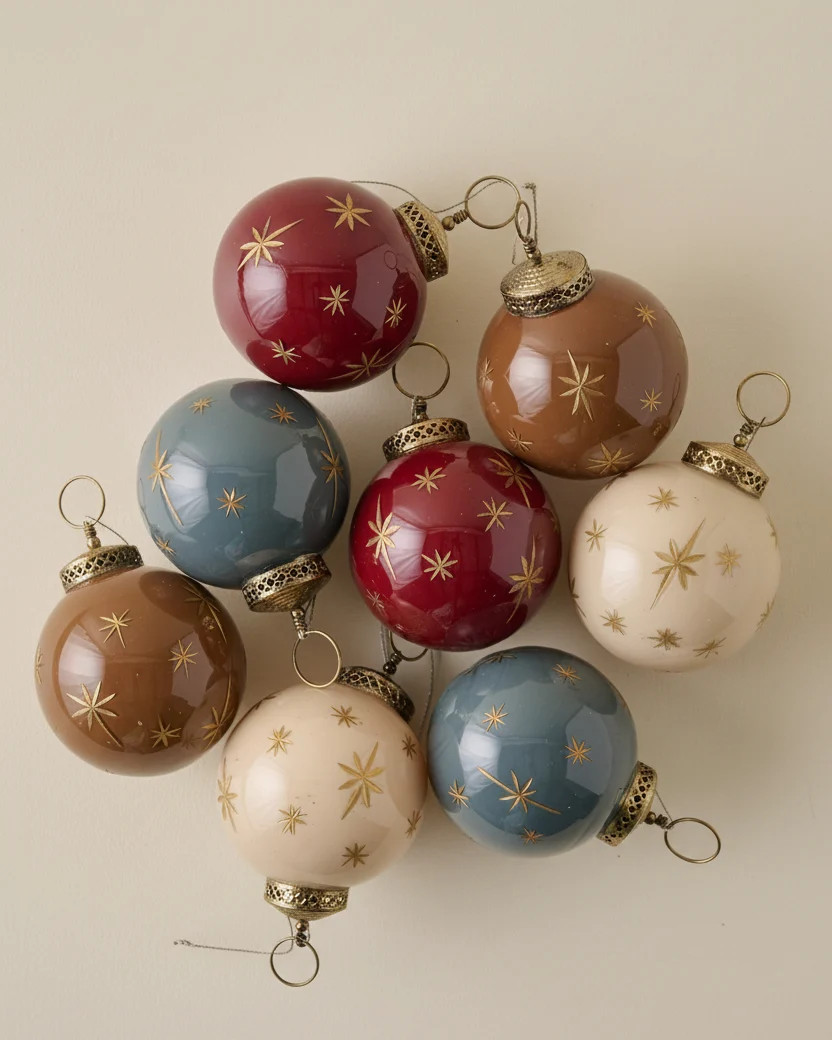 Starry Night Ornaments, Set of 8 | Magnolia