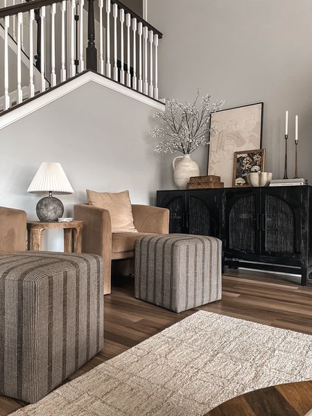 Living Room | Sideboard Styling | Accent Barrel Chairs | Ottomans | Loloi Rug | Vase Styling | Wall Art | Side Accent Table | Target Finds | Spring Decor

#LTKStyleTip #LTKHome