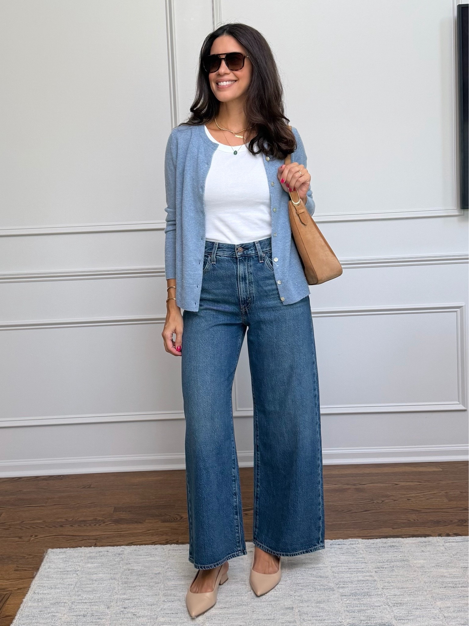 Easy casual outfit.
Jeans are 30% off now. I’m wearing a size 27 with a 29 inseam. I’m 5’6” for reference
Tank top size small
Cardigan size small

#LTKgrwm #LTKSeasonal #LTKOver40