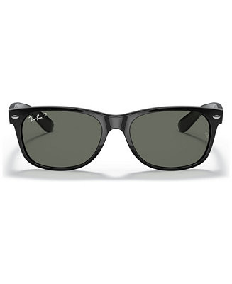 Ray-Ban Polarized Sunglasses, RB2132 NEW WAYFARER & Reviews - Sunglasses by Sunglass Hut - Handba... | Macys (US)