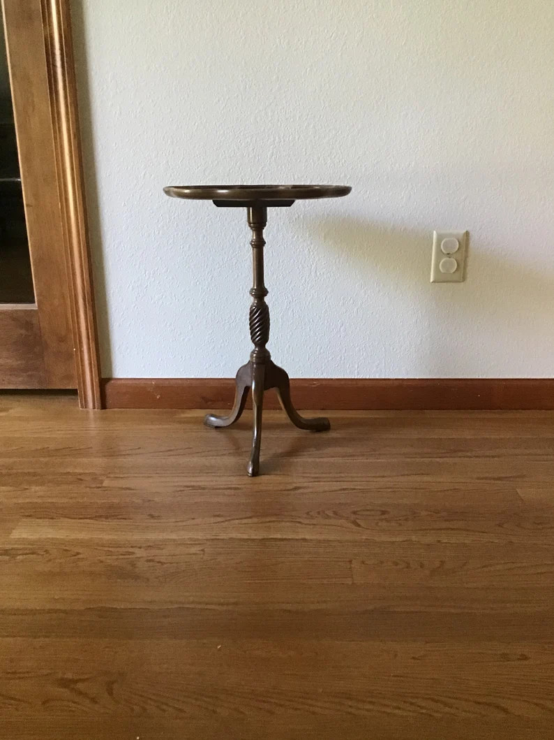 Vintage Brandt Wine Table Wood Plant Stand Vintage End - Etsy | Etsy (US)