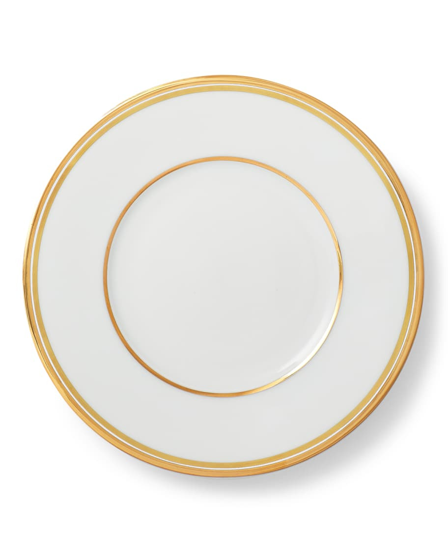 Ralph Lauren Home Wilshire Bread and Butter Plate, Gold | Neiman Marcus