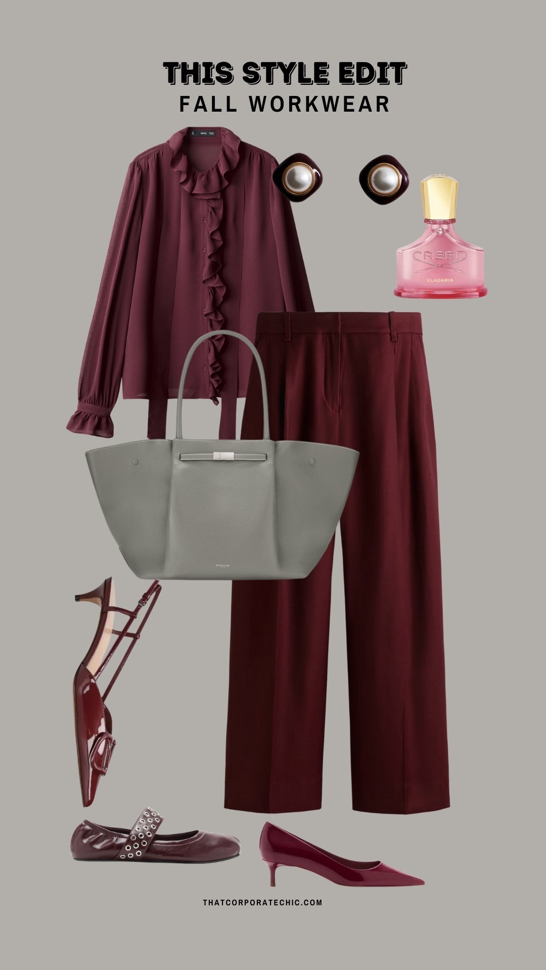  Workwear Uk - Monochrome fall workwear 

Burgundy look, burgundy trouser, burgundy blouse, workwear, workwear style, office look, fall workwear style, what to wear to work

#workwear 
#officefashion 
#worklook

#LTKautumn #LTKworkwear #LTKstyletip