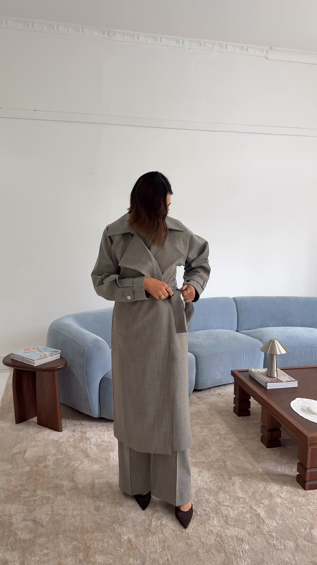 Workwear injection with new sealant
Cue 
Wearing size 10 in all pieces 
Size 8 in trench

#LTKaustralia #LTKwinter #LTKspring