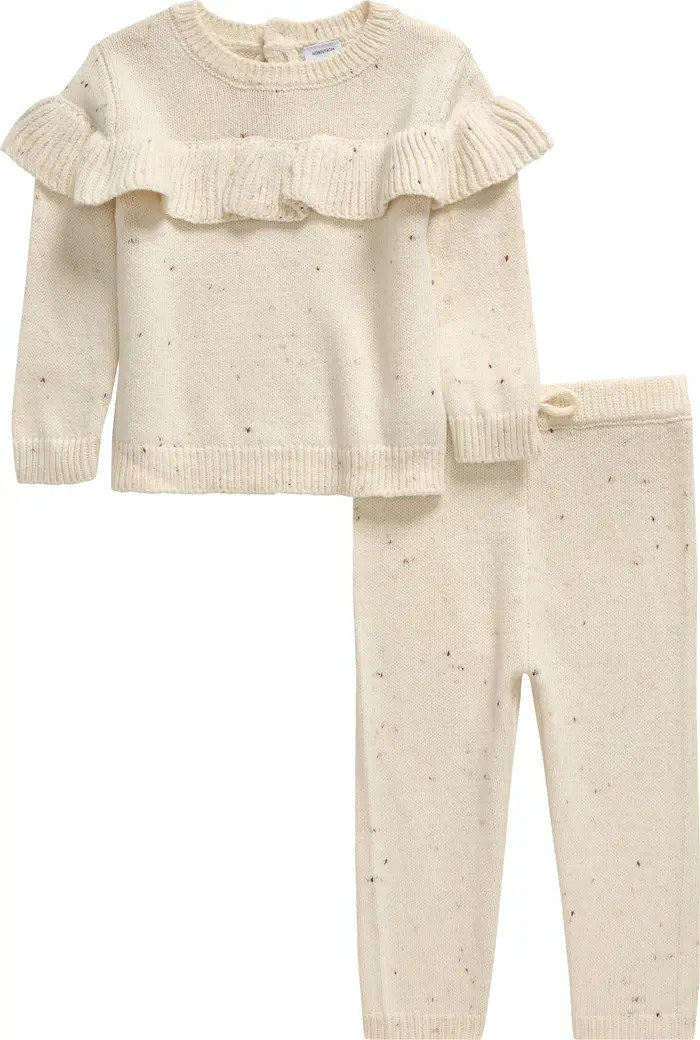 Nordstrom Flounce Sweater & Pants Set | Nordstrom | Nordstrom