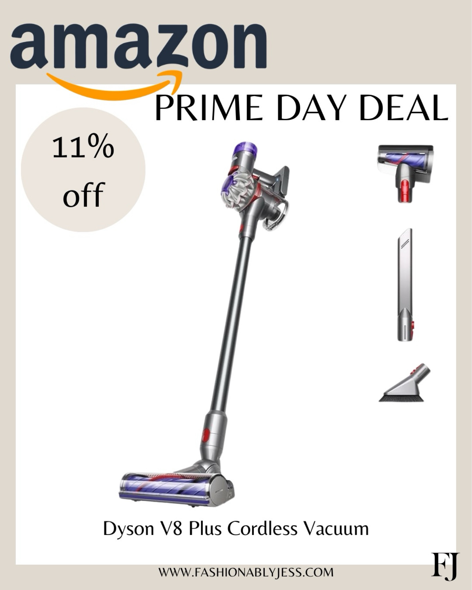 Love the Dyson V8 plus cordless for a quick clean 🧼 

#LTKOver40 #LTKxPrimeDay #LTKSaleAlert