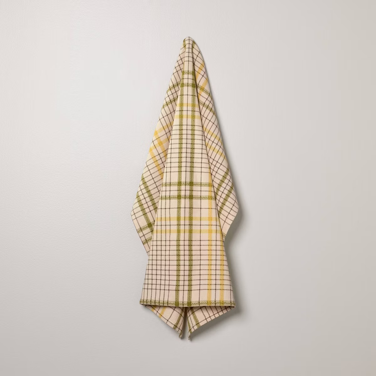 Plaid Flour Sack Towel Green - Hearth & Hand™ with Magnolia | Target